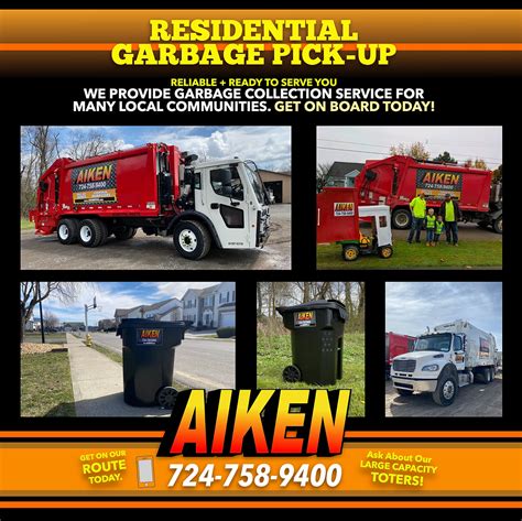 aiken sc automated garbage pickup rfid tags|aiken county garbage disposal.